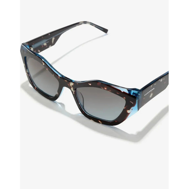 Lentes De Sol - Hawkers - Gaia - Azul Carey Negro Carey Azul Negro Carey Azul/negro