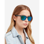 Lentes De Sol - Hawkers - One - Polarizado - Carbono Emerald Negro/verde Verde Negro