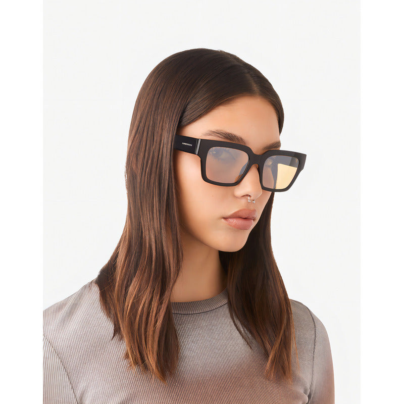 Lentes De Sol Hawkers Mate Black Mustard Eco Negra/amarilla