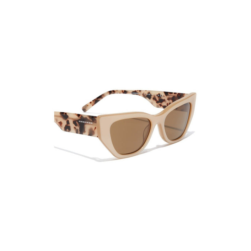 Gafas De Sol Hawkers Manhattan Hombre Y Mujer Elige Tu Color Color De La Lente Verde Color De La Varilla Beige Color Del Armazón Beige Diseño Mirror Espejo