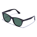 Lentes De Sol Hawkers Harlow Polarizado Para Hombre Y Mujer Color De La Varilla Negro Diseño Verde Polarizado
