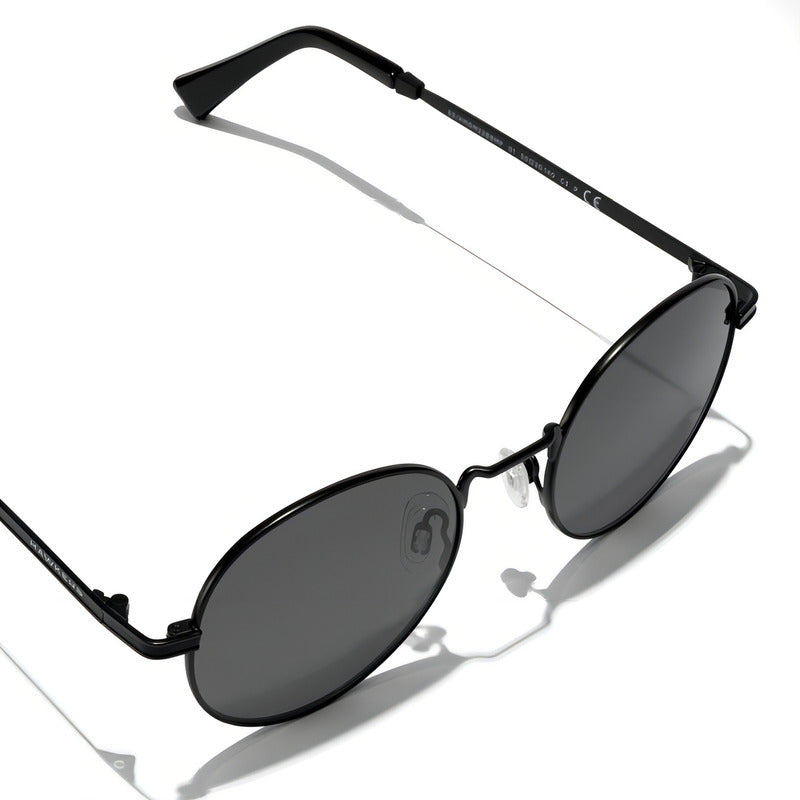Lentes Hawkers Lifestyle Moma Polarized Matte Color Negro Silver Black Gradient Plateado Mate/negro/dorado Mate Plateado Mate/negro