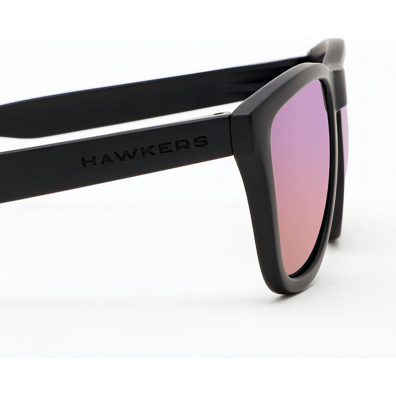 Lentes De Sol Hawkers One Black Nebula Polarizado Negro/rosado Polarized Black Nebula Fucsia Fucsia Negro Mate Negro Mate
