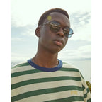 Lentes De Sol - Hawkers - Stride Gun Metal Azul Oscuro Negro