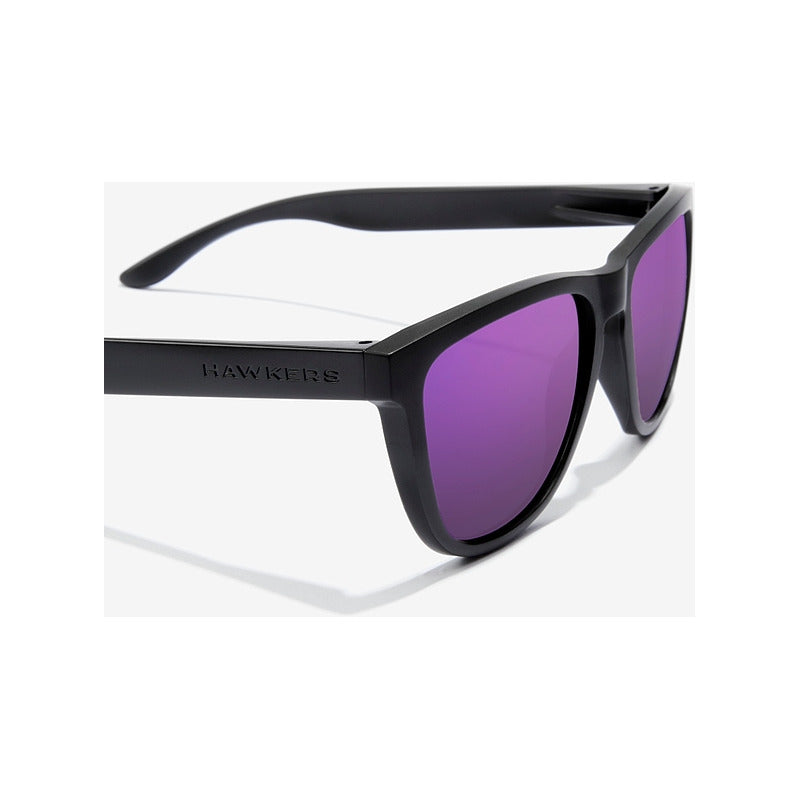 Lentes De Sol Hawkers One Raw Black Joker Polarizado Negro/violeta