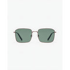 Gafas De Sol Hawkers Iris Polarized Gun Metal Alligator Lente Verde Varilla Gris Armazón Gris Diseño Mirror Espejo
