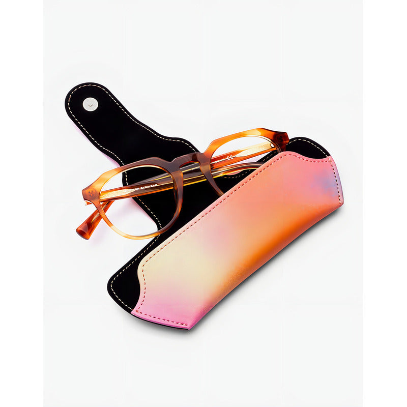 Hawkers - Estuche De Sol - Belt Soft Case - Rosado/naranja
