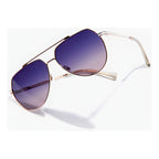 Gafas De Sol Polarizadas Hawkers Shadow Hombre Y Mujer Lente Azul Varilla Rosa Dorado Armazón Rosa Dorado Diseño Mirror