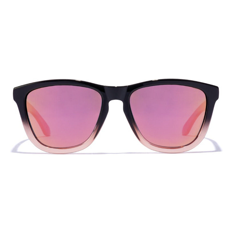 Gafas De Sol Hawkers Polarizadas Unisex One Colt Color De La Lente Negro Color De La Varilla Negro Color Del Armazón Rosa Diseño Mirror