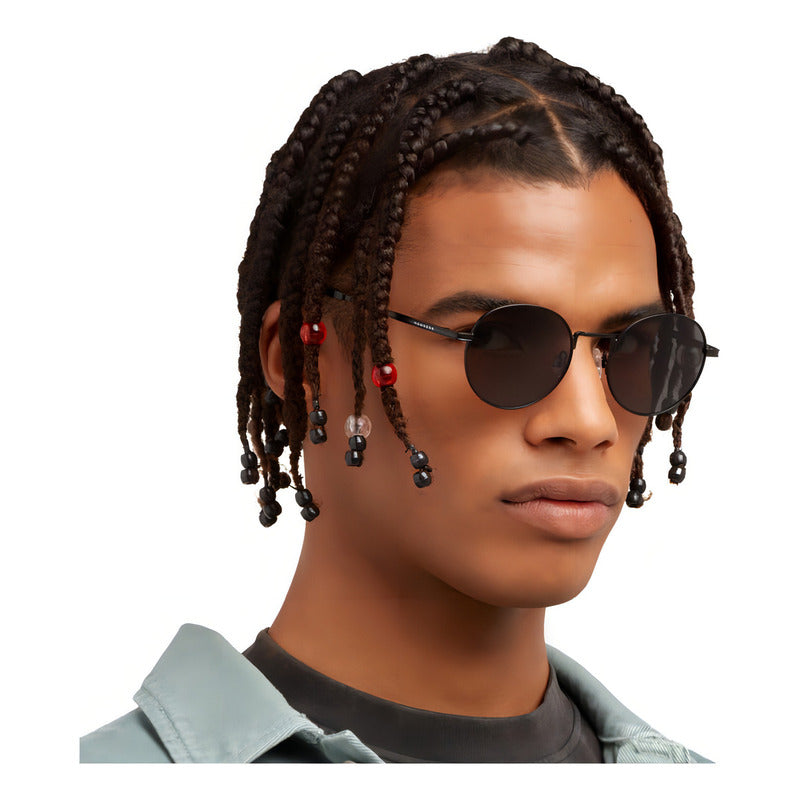 Lentes Hawkers Lifestyle Moma Polarized Matte Color Negro Silver Black Gradient Plateado Mate/negro/dorado Mate Plateado Mate/negro