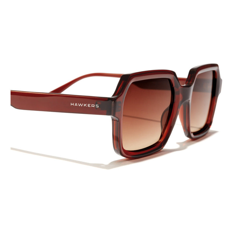 Lentes De Sol Hawkers Minimal Max Hombre Y Mujer Elige Color Lente Marrón Armazón Marrón
