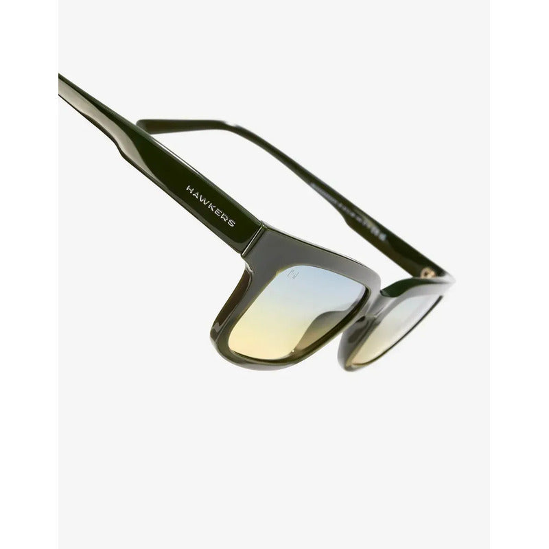 Lentes De Sol - Hawkers - Covent - Oliva Oscuro Verde Oscuro Verde Claro