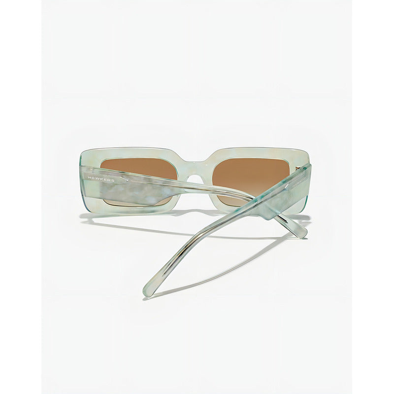 Lentes De Sol - Hawkers - Jam - Sea Shell Nature Verde Agua Marrón