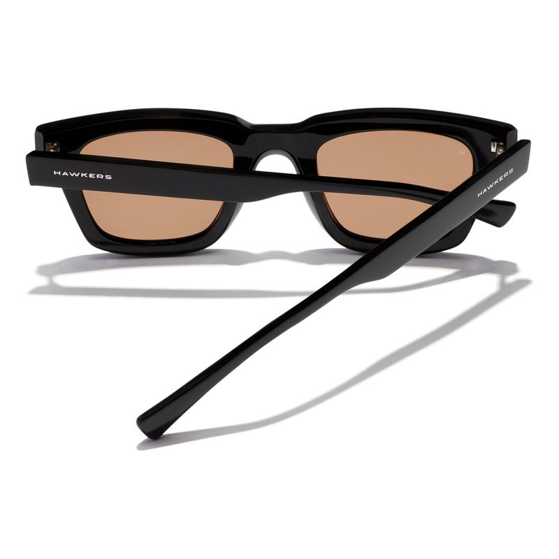 Hawkers Lentes De Sol One Uptown Hombre Y Mujer Lente Marrón Claro Armazón Negro