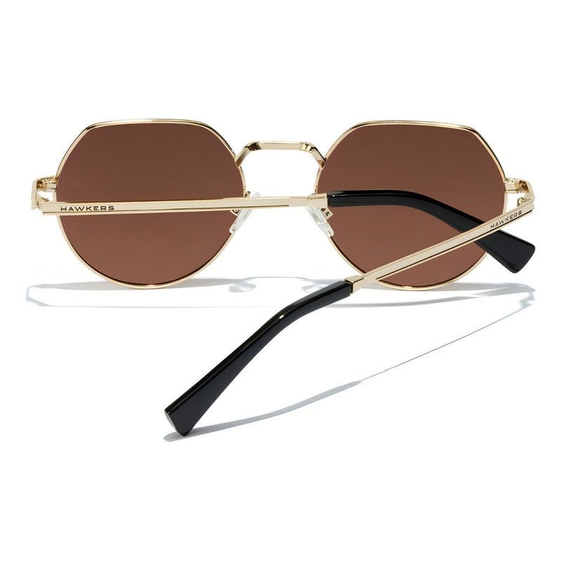 Lentes De Sol - Aura Polarizado Dorado Marrón