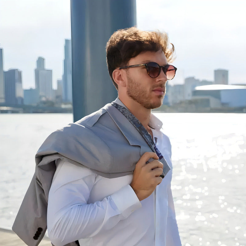 Lentes De Sol Hawkers Pierre Gasly Salt Carey Carey/marrón Marrón Oscuro