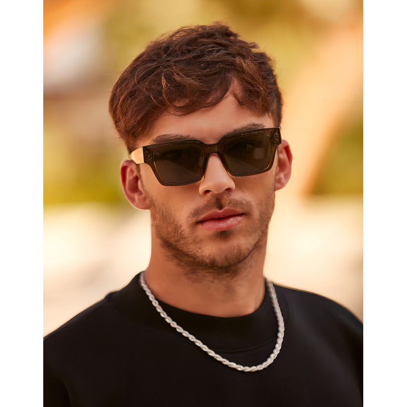 Lentes De Sol Hawkers Pierre Gasly Mate Verde Oscuro