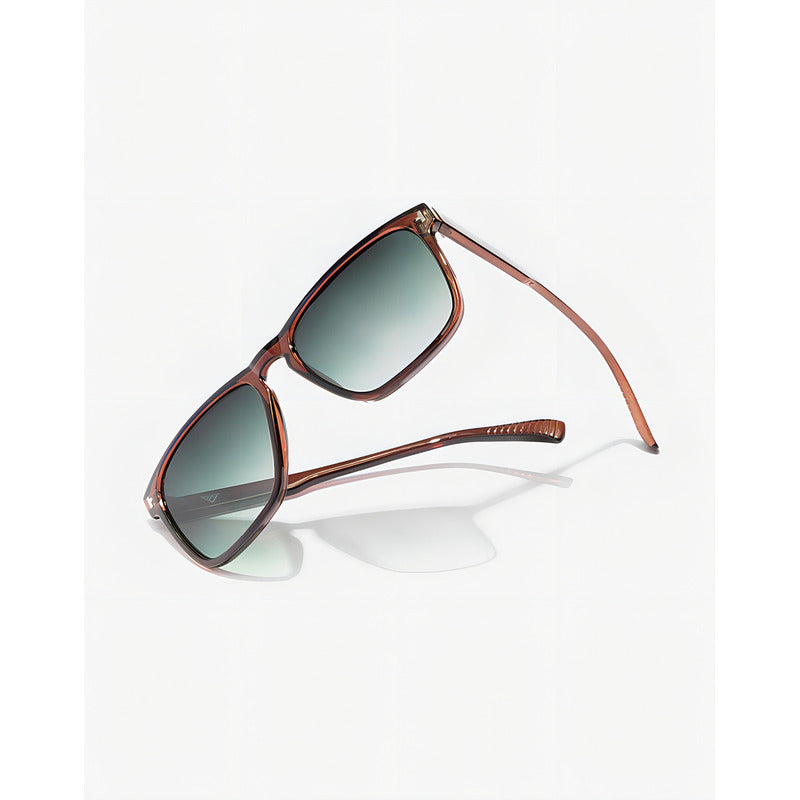 Lente De Sol - Hawkers - Pierre Gasly - Dust Brown - Unisex Verde/marrón Verde Marrón
