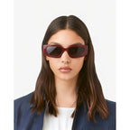 Lentes De Sol - Trendset Red Marble Black