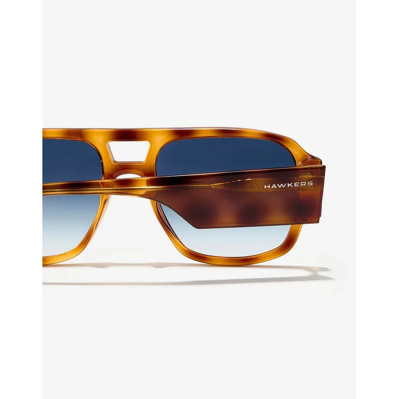 Lentes De Sol - Hawkers - Vietri - Havana Indigo Carey / Azul Azul Marrón/naranja