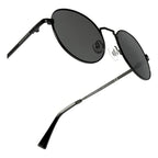 Lentes Hawkers Lifestyle Moma Polarized Matte Color Negro Silver Black Gradient Plateado Mate/negro/dorado Mate Plateado Mate/negro