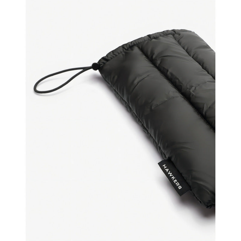 Hawkers - Funda De Nylon Acolchada Para Lentes De Sol - Negro/amarillo