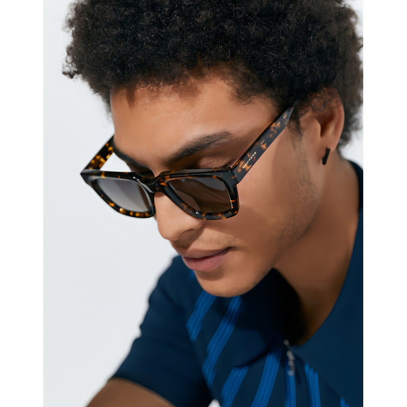 Lentes De Sol Hawkers One Uptown Havana Dark Negro Y Carey