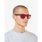 Lentes De Sol Hawkers One Black Ruby Polarizados Rojo Negro Polarized Black Ruby Negro Mate Negro Mate