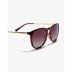 Lentes De Sol - Hawkers - Ollie Polarizado Carey Marrón Marrón Claro Dorado