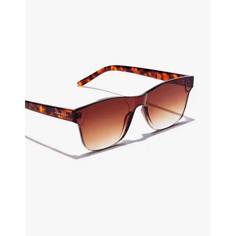 Lentes De Sol - Hawkers - Idle Marrón Gradiente Carey