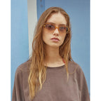 Hawkers Lente De Sol Glimmer Hglm26bgj0 Marrón Claro Crema Cerey