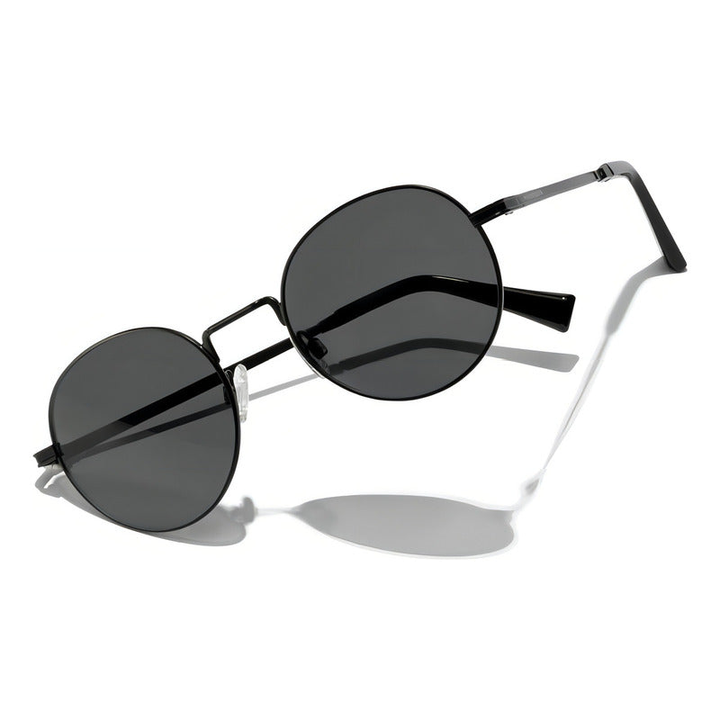 Lentes Hawkers Lifestyle Moma Polarized Matte Color Negro Silver Black Gradient Plateado Mate/negro/dorado Mate Plateado Mate/negro