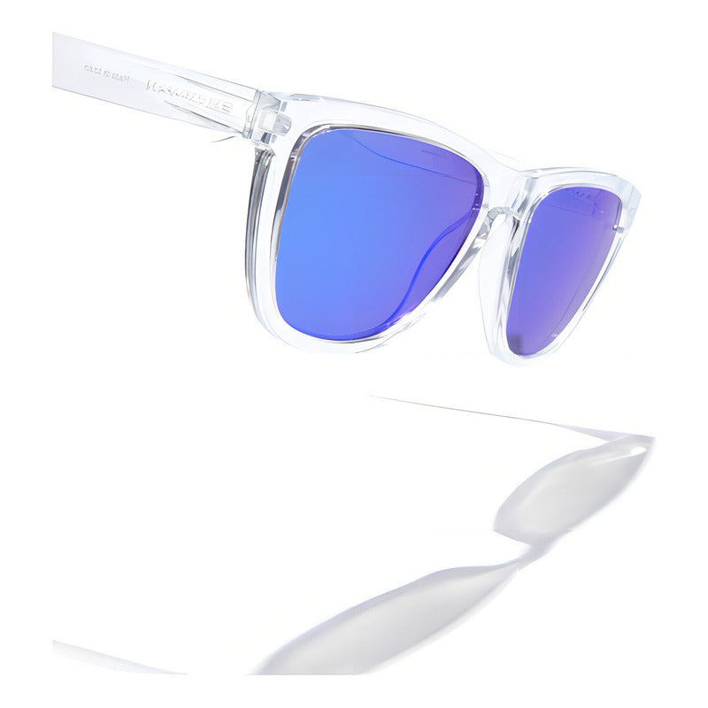 Lentes De Sol Hawkers One Raw Air Emerlad Polarizado Transparente Y Turquesa