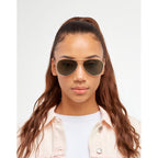 Lentes De Sol - Hawk Polarizado Gold Green