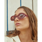 Lentes De Sol - Hawkers - Glimmer Bordó