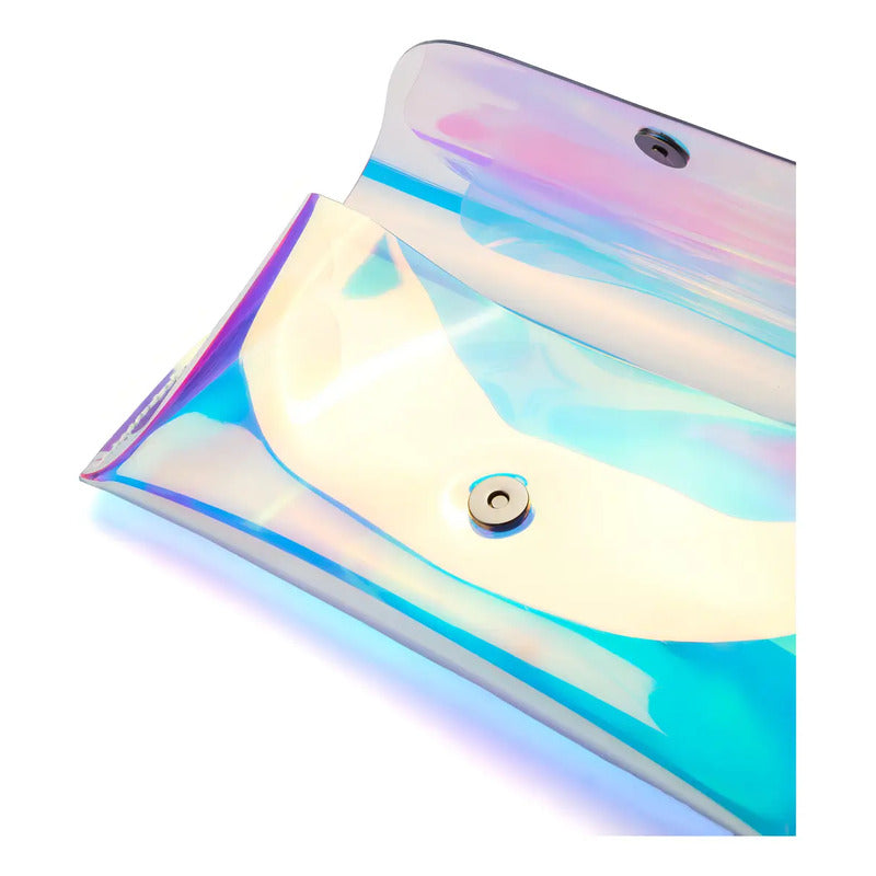 Hawkers Estuche Lentes De Sol Sunshine Case Dorado Y Celeste
