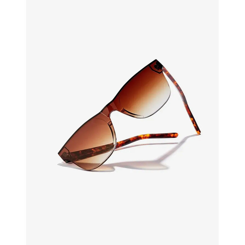 Lentes De Sol - Hawkers - Idle Marrón Gradiente Carey