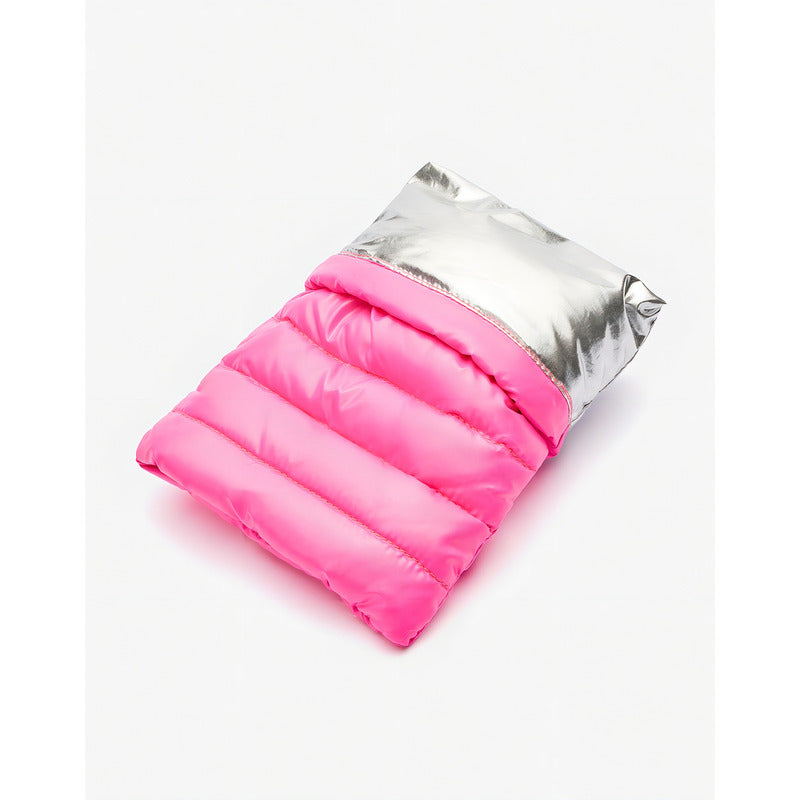 Hawkers - Funda De Nylon Acolchada Para Lentes De Sol - Rosado/plateado