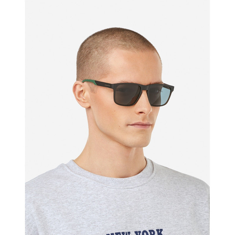 Lentes De Sol - Peak Metal Black Deep Turquoise
