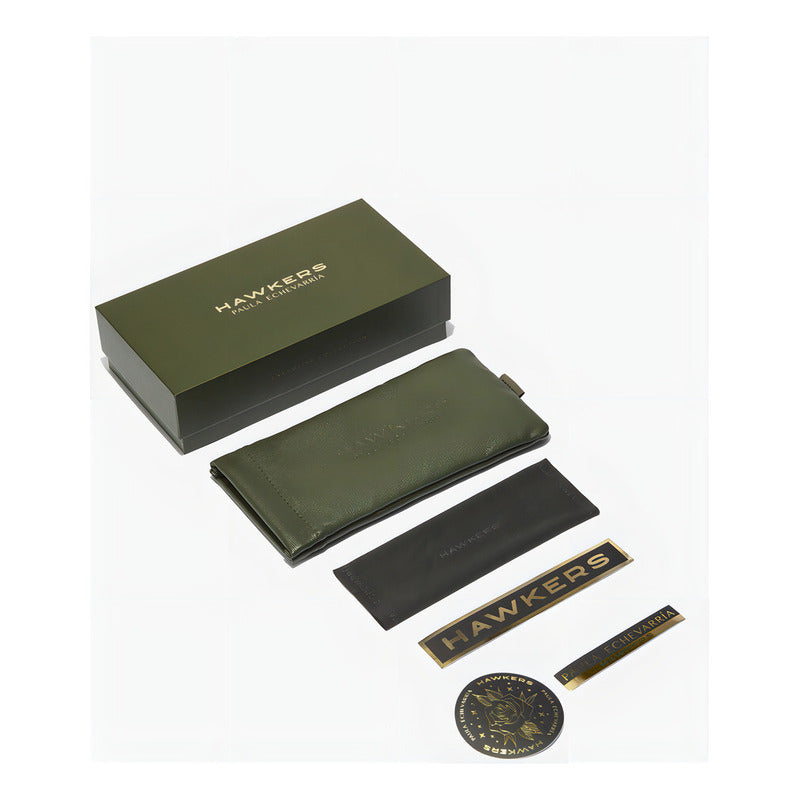 Lentes De Sol Hawkers - Paula Echevarría - Joker Polarizado Carey Eco Negro