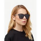 Lentes De Sol - One Ls Metal Polarizado Negro Plateado