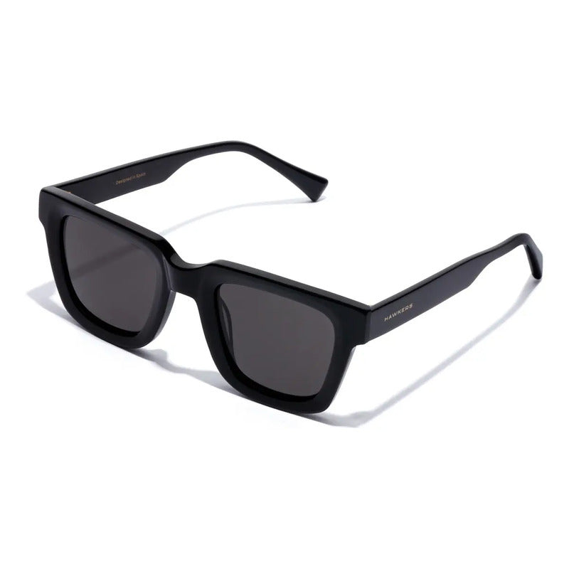 Gafas De Sol Hawkers One Uptown Hombre Y Mujer Lente Negro Varilla Negro Armazón Negro Diseño Mirror Espejo