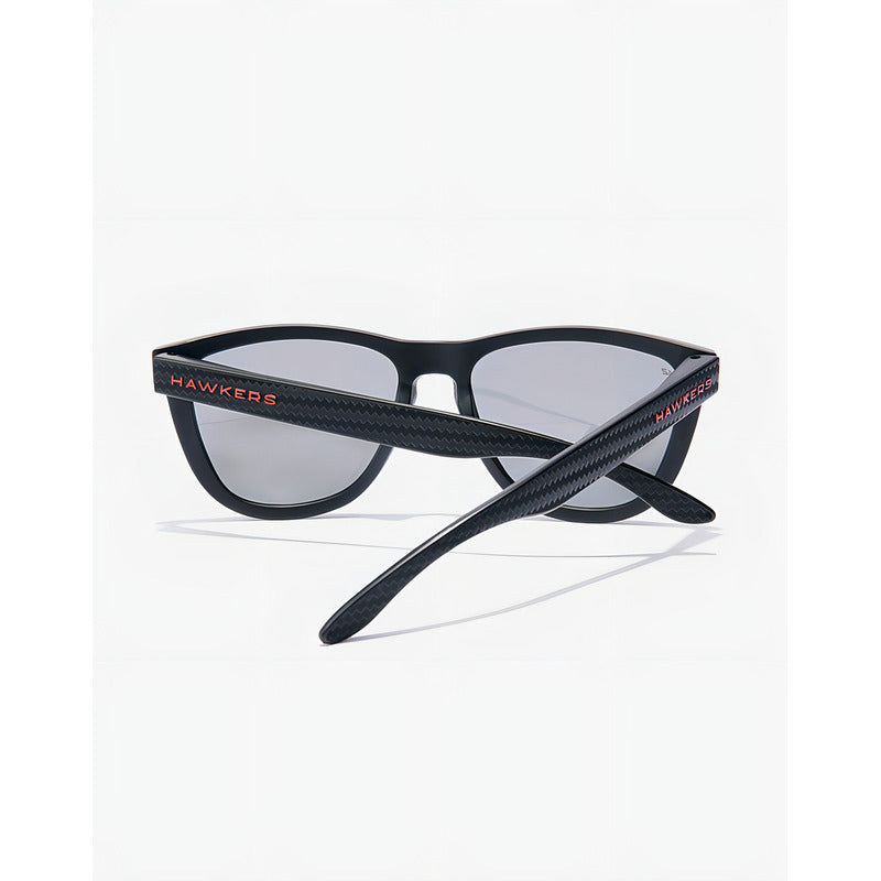 Lente De Sol Hawkers - Alex Rins - One Raw Carbon Fiber - Polarizado - Negro / Rojo