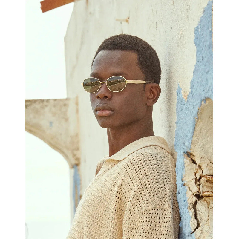 Lentes De Sol - Hawkers - Electra - Verde Dorado Verde Claro Carey