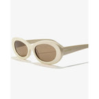 Lentes De Sol - Hawkers - Glimmer - Crema Marrón Claro
