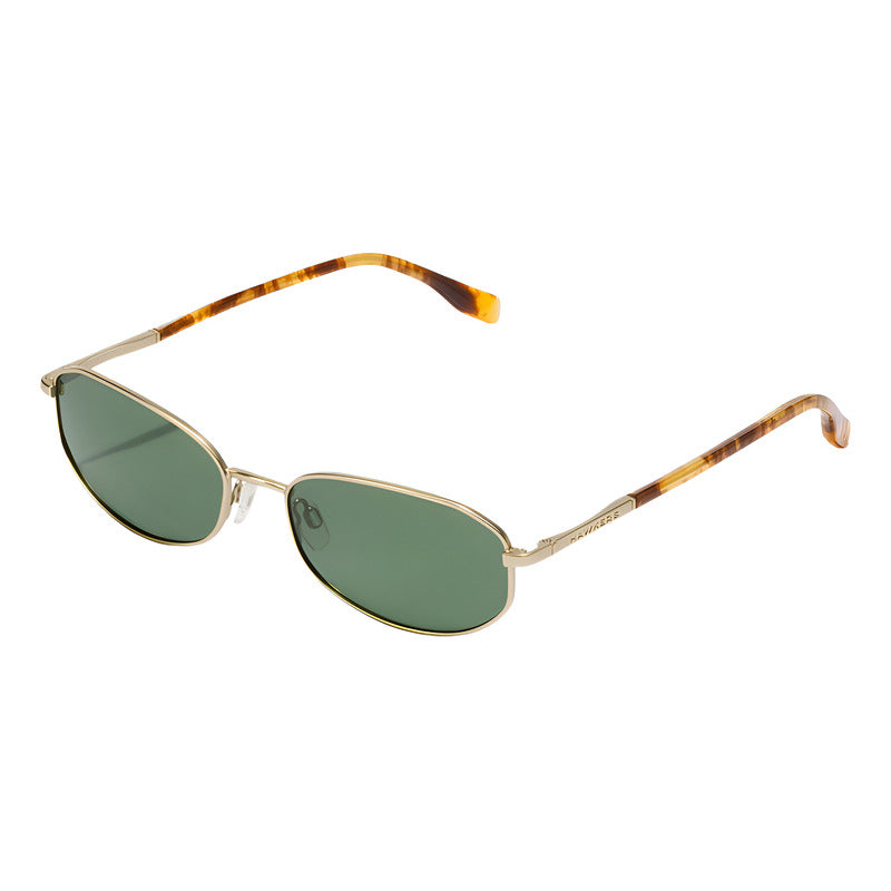 Lentes De Sol Hawkers - Americano - Gold Alligator Dorado/verde Verde Dorado Carey
