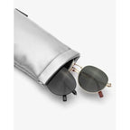 Double Pouch - Hawkers - Plateado Coral