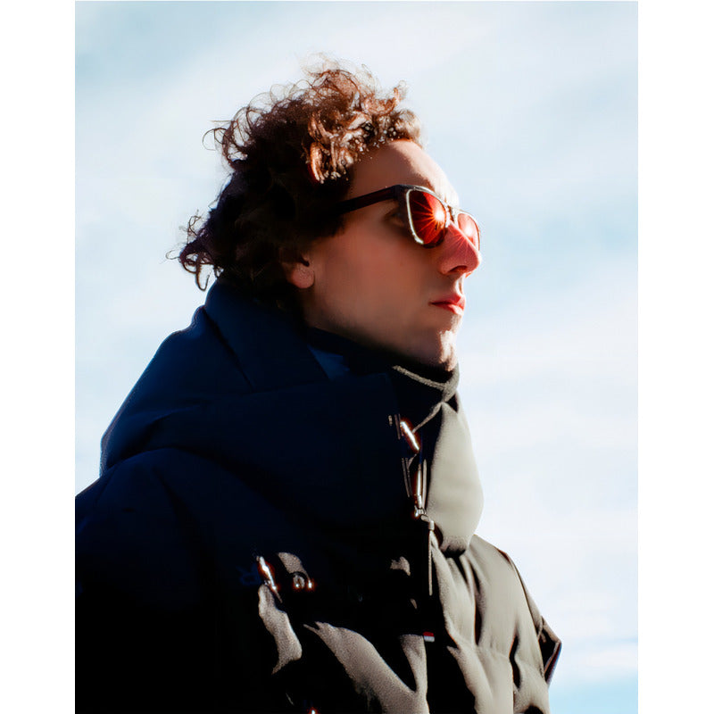 Lente De Sol Hawkers - Alex Rins - One Raw Carbon Fiber - Polarizado - Negro / Rojo