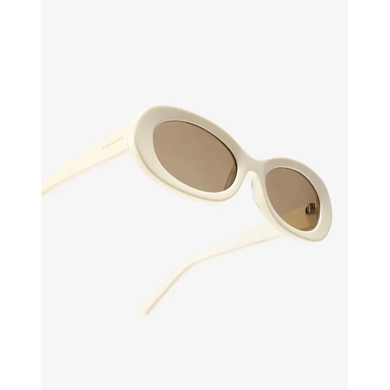 Lentes De Sol - Hawkers - Glimmer - Crema Marrón Claro