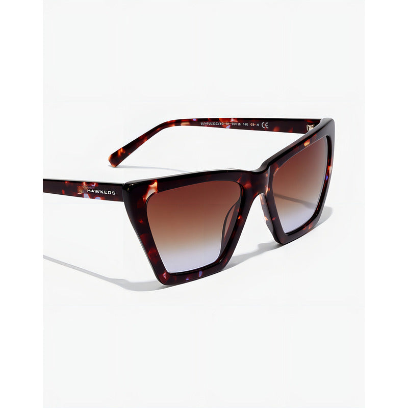 Lentes De Sol - Hawkers - Flush - Carey Lilac Carey, Lila Marrón, Lila